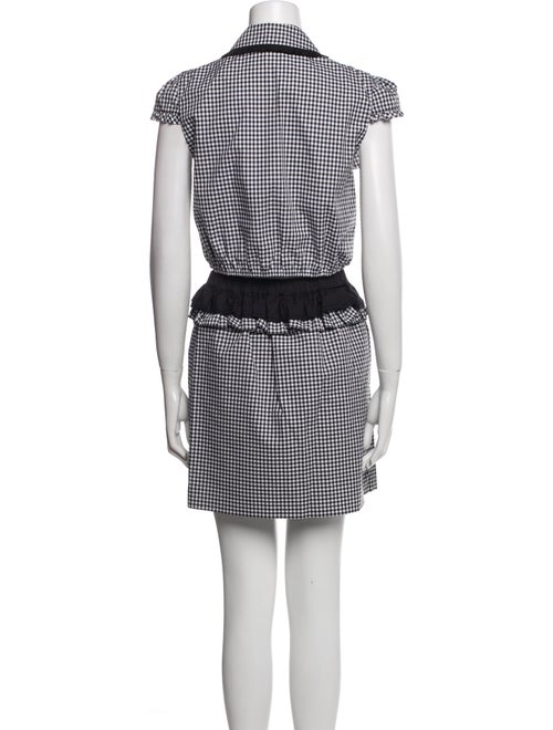 Miu Miu 2019 Plaid Print Skirt Suit