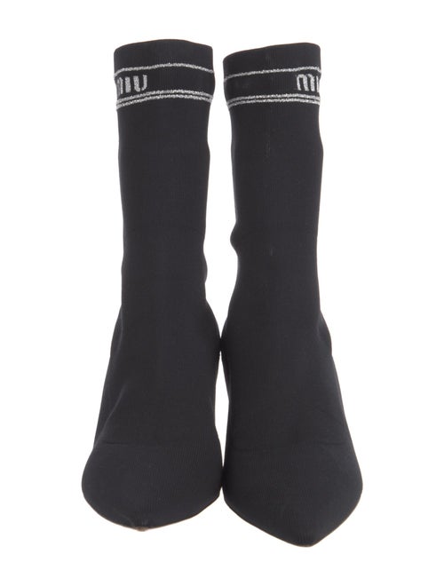 Miu Miu Printed Sock Boots