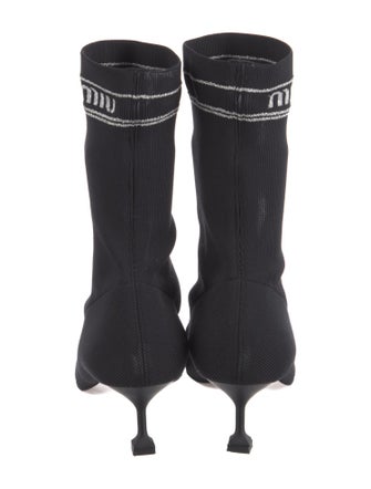 Miu Miu Printed Sock Boots