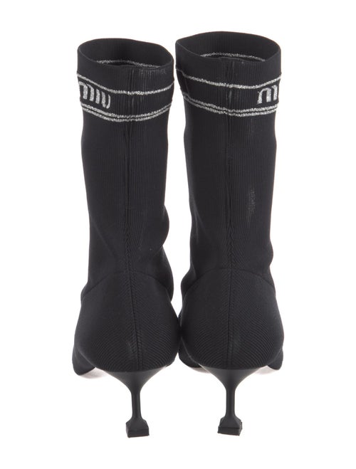 Miu Miu Printed Sock Boots