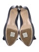 Miu Miu Leather Bow Accents Pumps