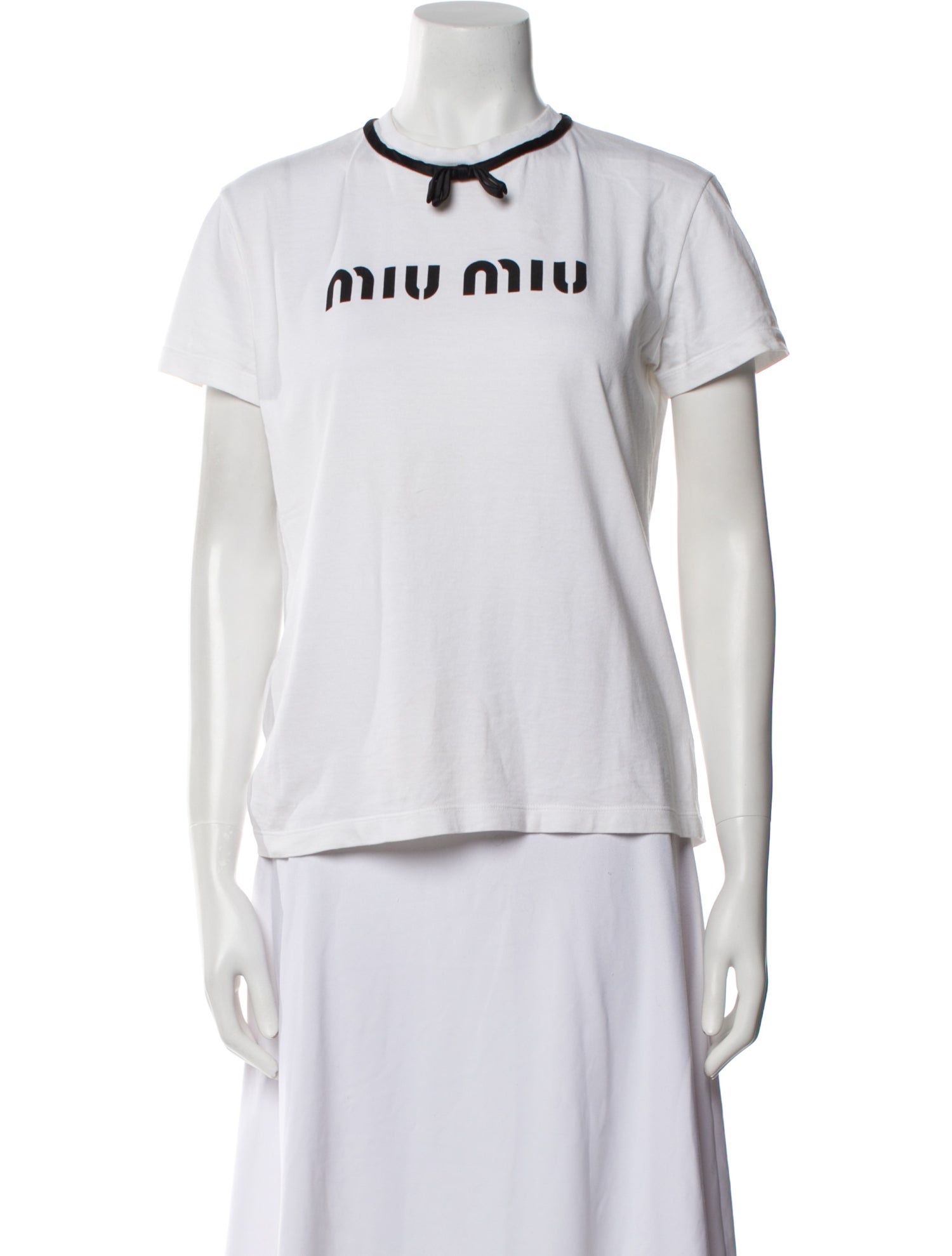 Miu Miu 2021 Graphic Print T-Shirt