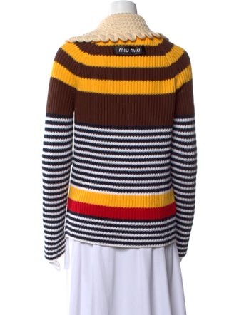 Miu Miu 2020 Striped Sweater