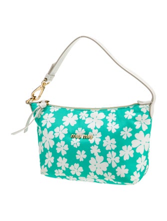 Miu Miu Nylon Top Handle Bag