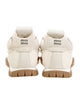 Miu Miu Leather Leather Trim Embellishment Sneakers