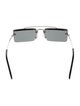 Miu Miu Square Tinted Sunglasses