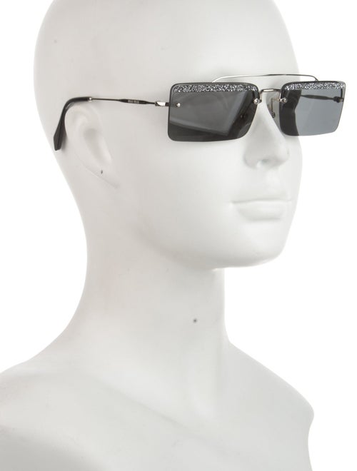 Miu Miu Square Tinted Sunglasses