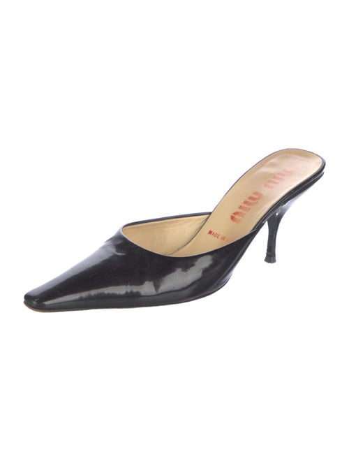 Miu Miu Patent Leather Mules