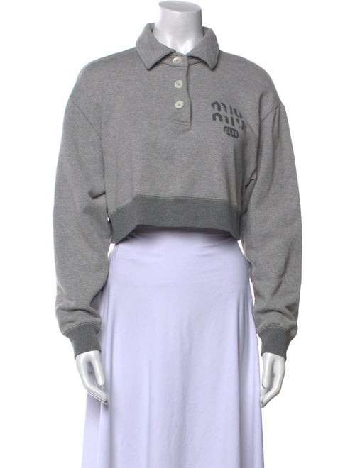 Miu Miu 2023 Long Sleeve Sweatshirt