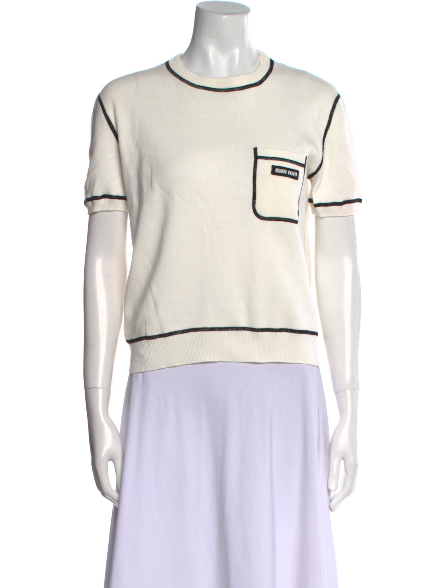 Miu Miu 2023 Graphic Print Sweatshirt