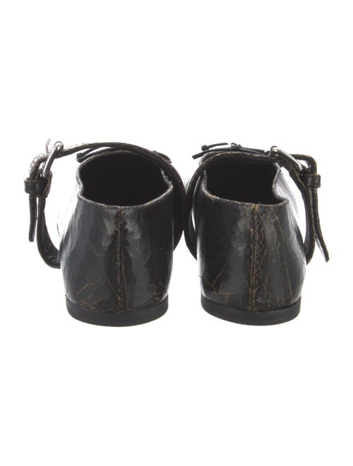 Miu Miu Leather Mary Jane Flats
