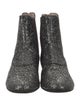 Miu Miu Glitter Crystal Embellishments Chelsea Boots