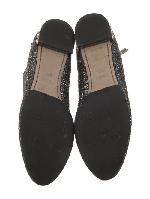 Miu Miu Glitter Crystal Embellishments Chelsea Boots