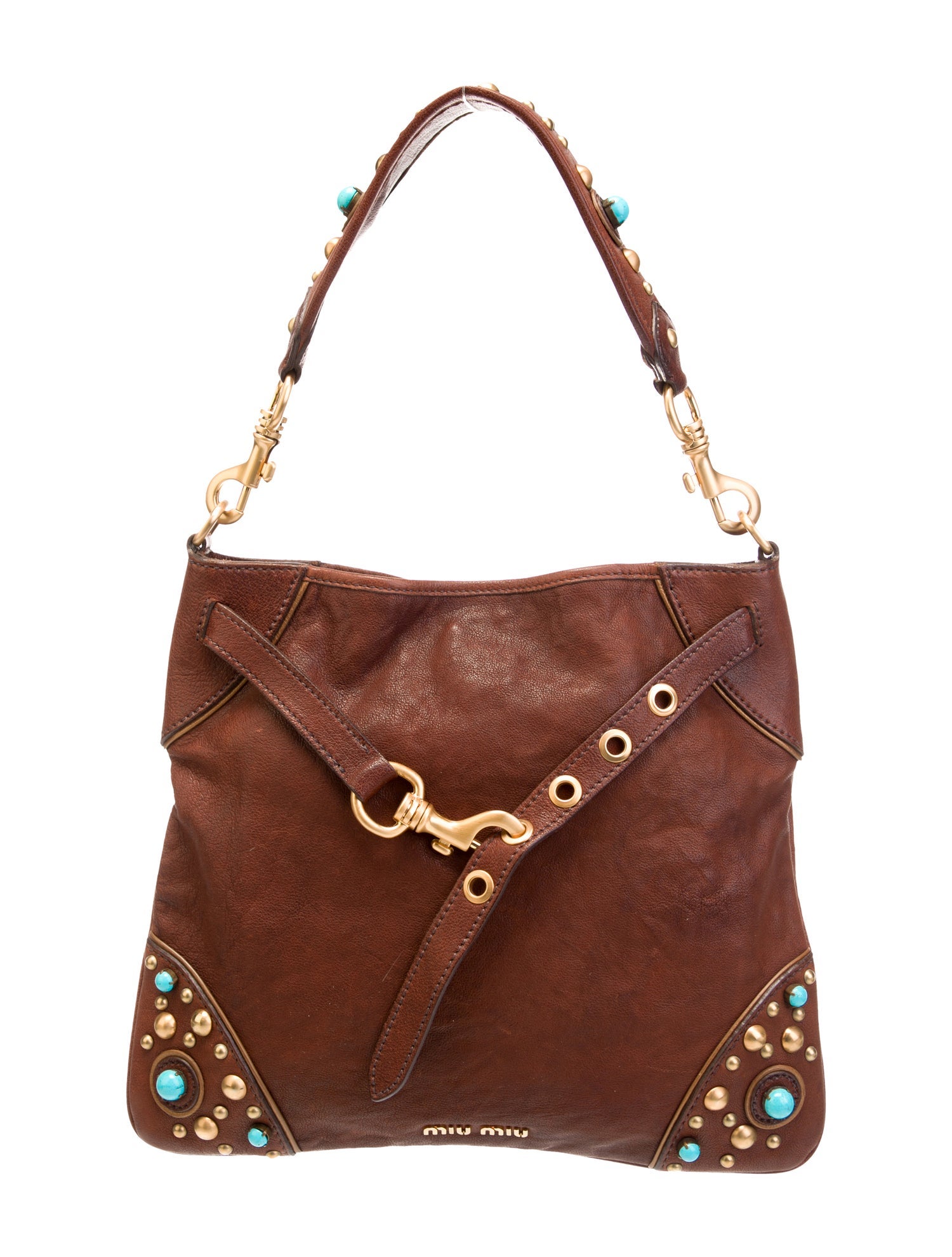 Miu Miu Leather Hobo