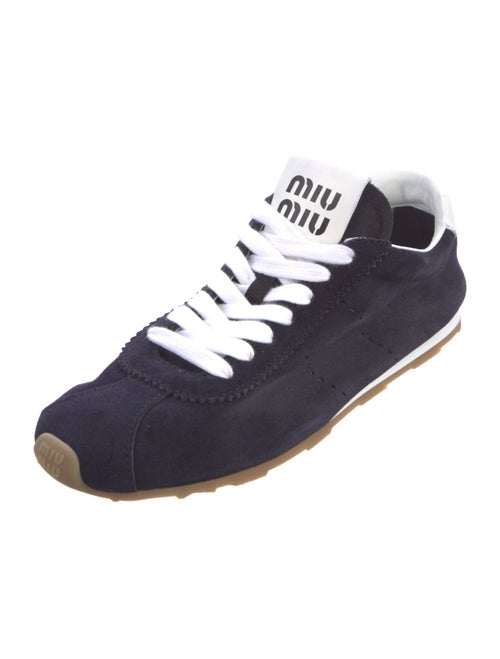Miu Miu Suede Sneakers