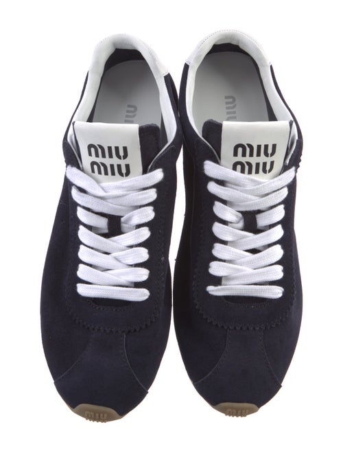 Miu Miu Suede Sneakers