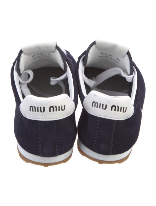 Miu Miu Suede Sneakers