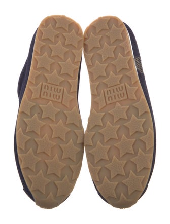 Miu Miu Suede Sneakers