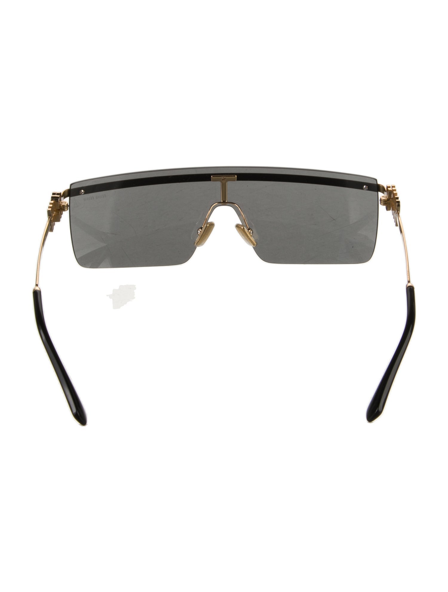 Miu Miu Shield Tinted Sunglasses