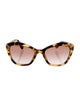 Miu Miu Cat-Eye Gradient Sunglasses