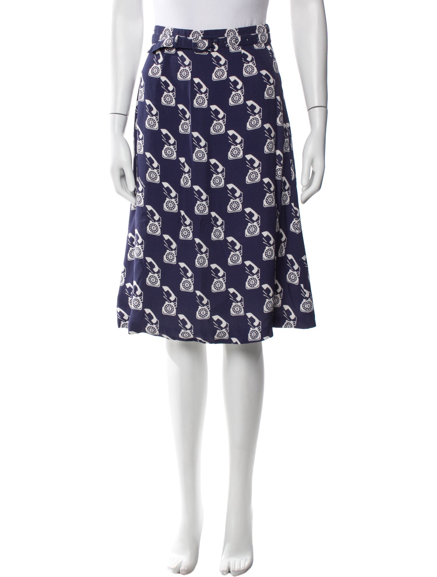 Miu Miu 2017 Knee-Length Skirt