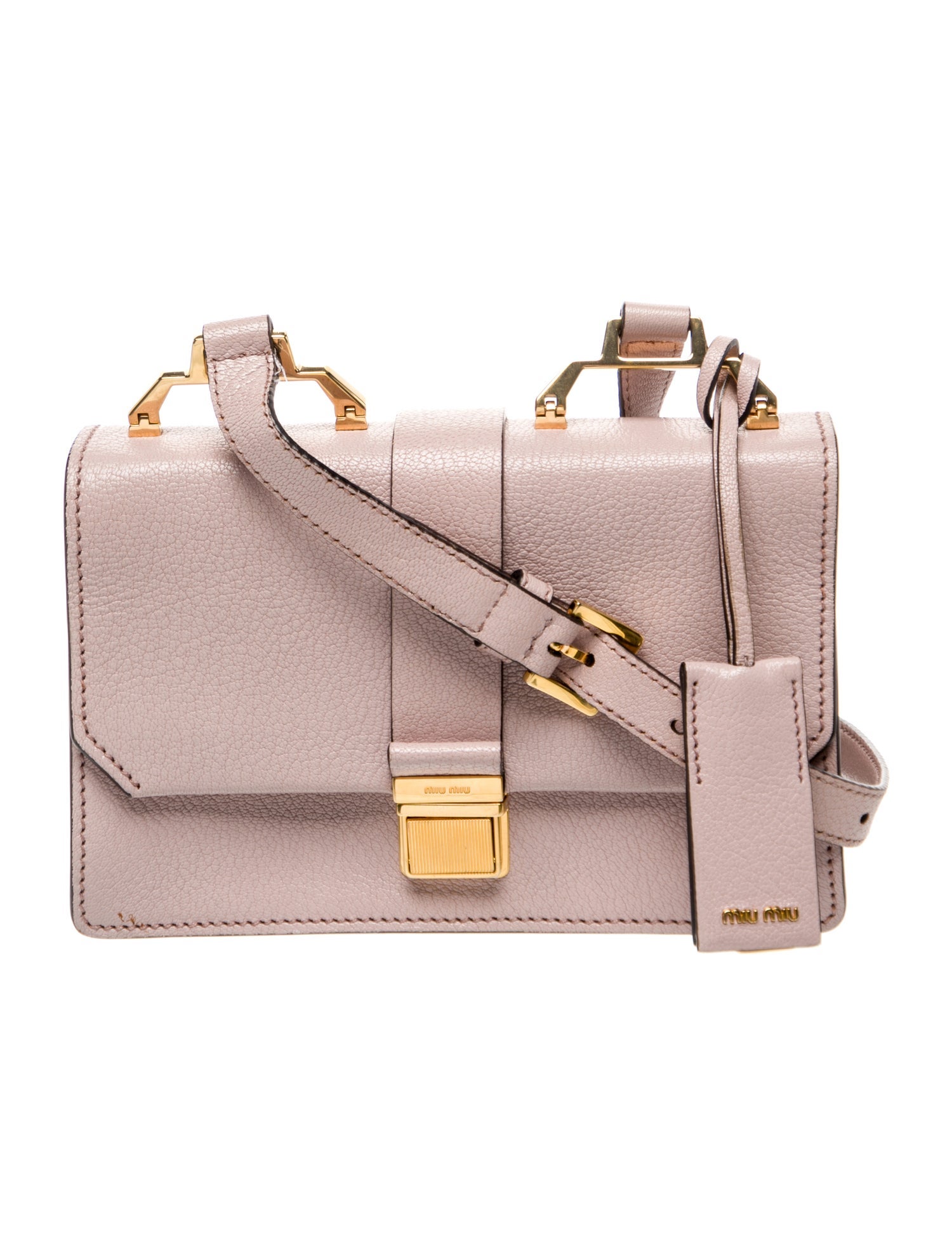 Miu Miu Leather Crossbody Bag