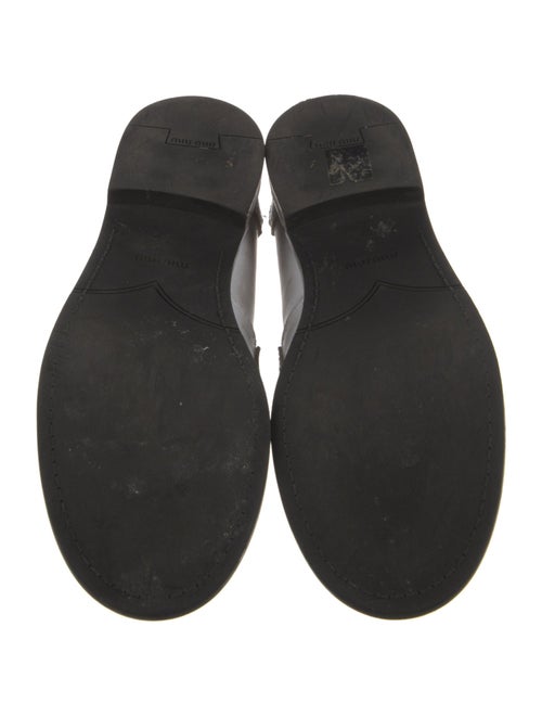 Miu Miu Leather Loafers
