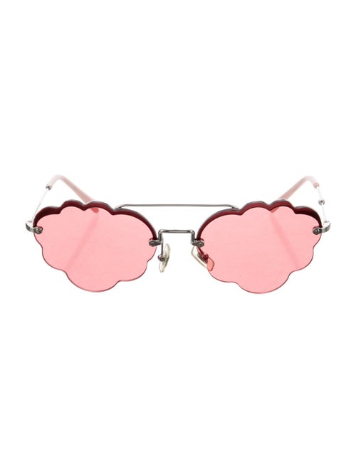 Miu Miu Shield Tinted Sunglasses