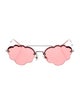 Miu Miu Shield Tinted Sunglasses