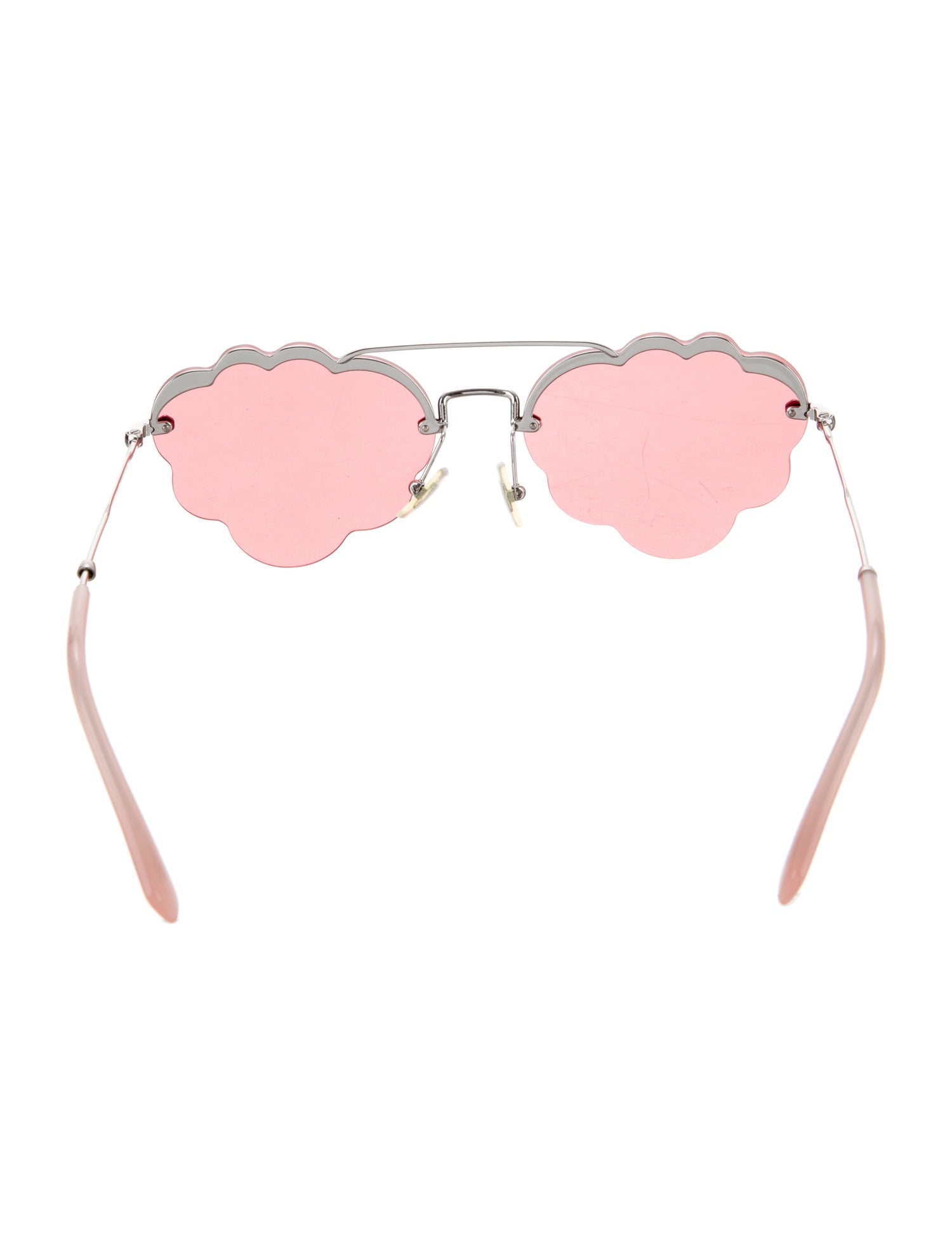 Miu Miu Shield Tinted Sunglasses