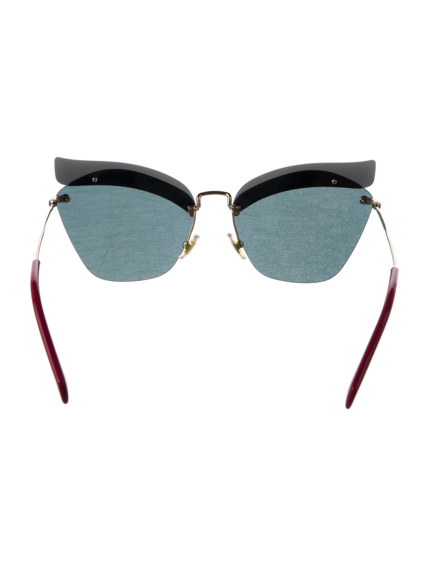 Miu Miu Cat-Eye Tinted Sunglasses