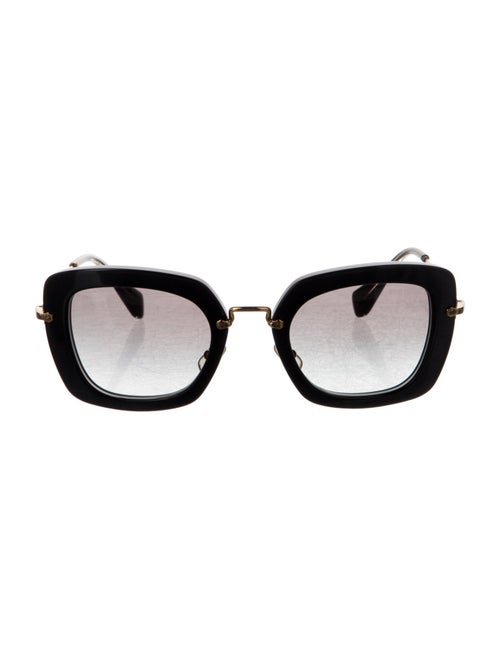 Miu Miu Square Gradient Sunglasses