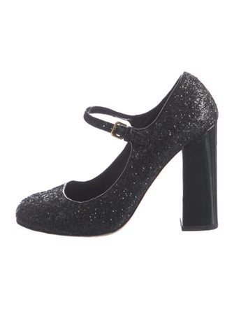 Miu Miu Glitter Pumps