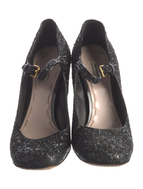 Miu Miu Glitter Pumps