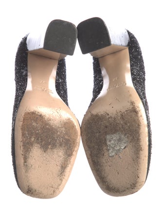 Miu Miu Glitter Pumps