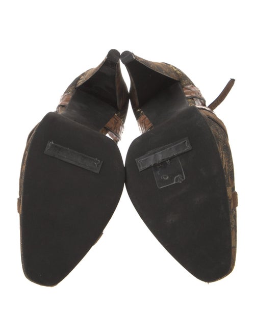 Miu Miu Printed D'Orsay Pumps