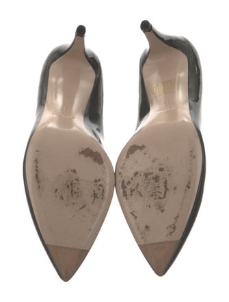 Miu Miu Patent Leather Printed Pumps