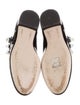 Miu Miu Patent Leather Crystal Embellishments Mary Jane Flats