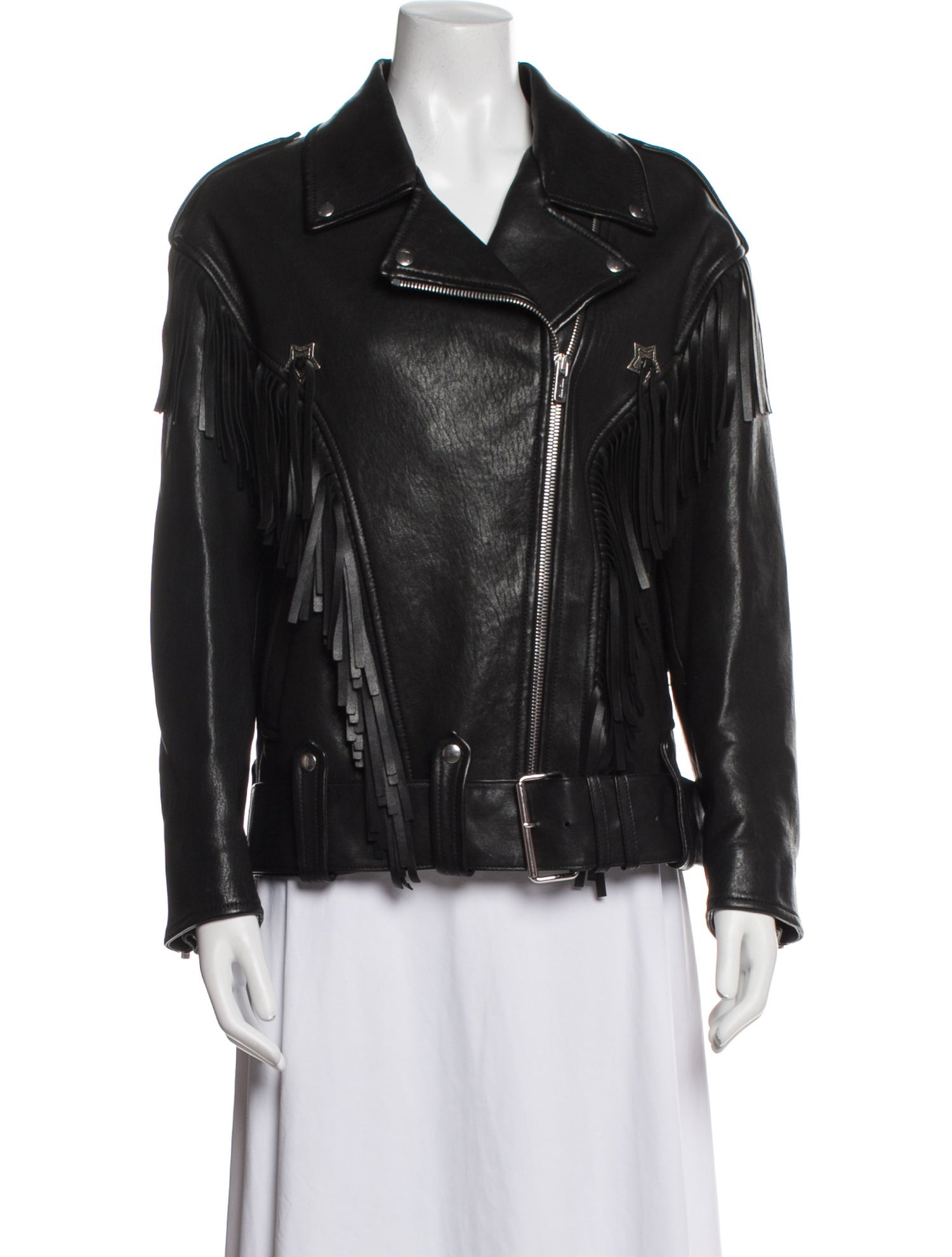 Miu Miu 2018 Leather Biker Jacket