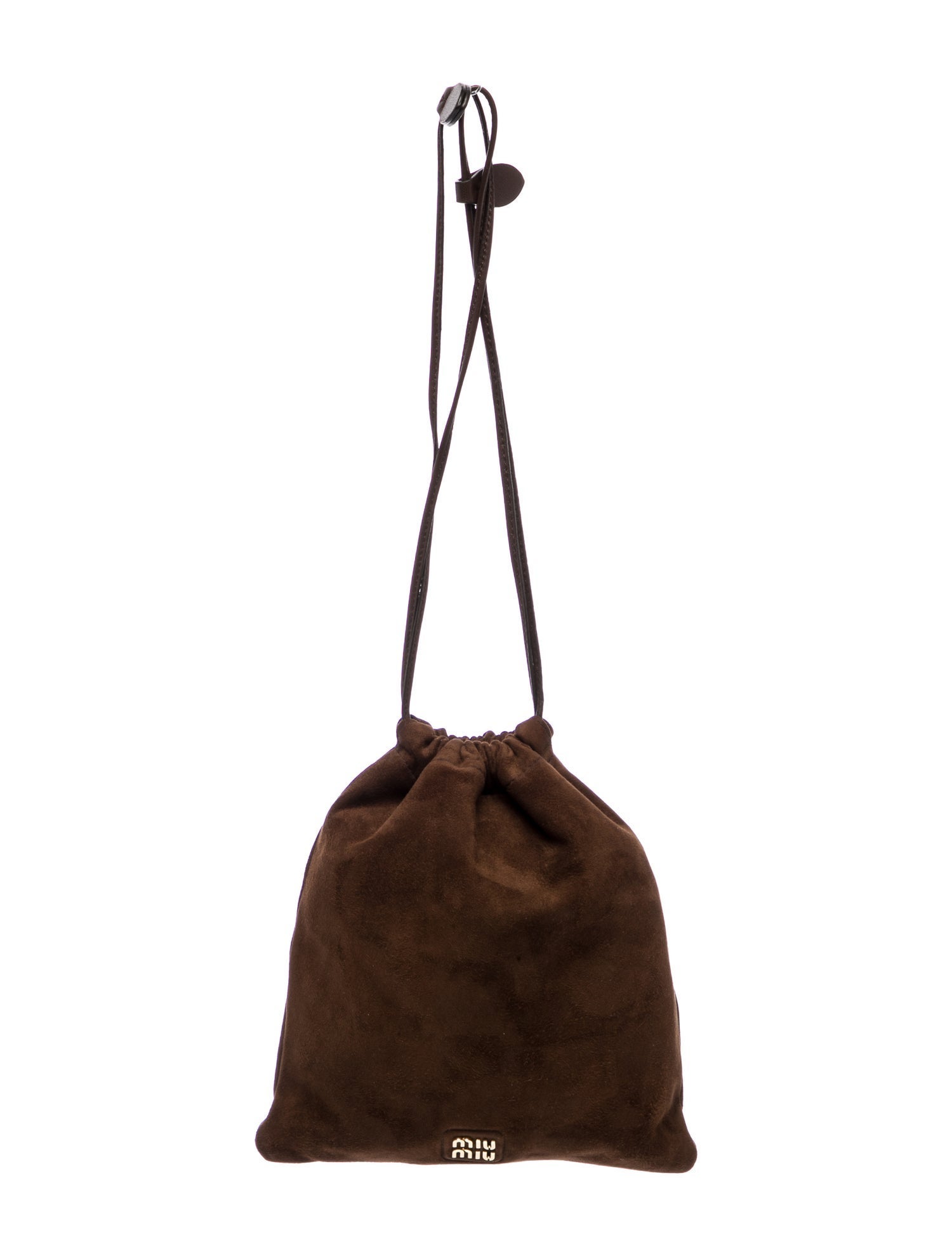 Miu Miu Suede Bucket Bag