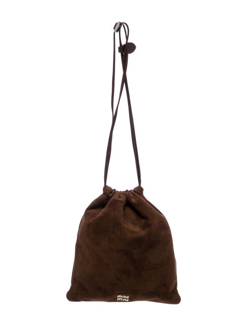 Miu Miu Suede Bucket Bag
