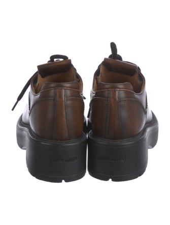 Miu Miu Leather Oxfords