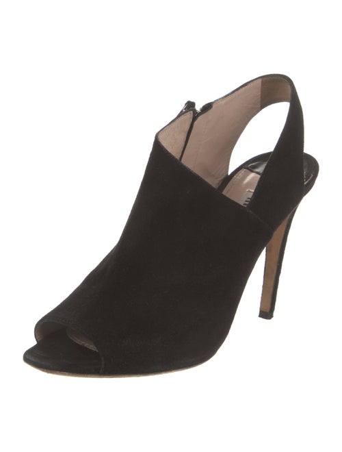 Miu Miu Suede Slingback Sandals