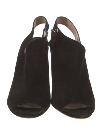 Miu Miu Suede Slingback Sandals