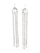 Miu Miu Crystal Drop Earrings