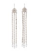 Miu Miu Crystal Drop Earrings