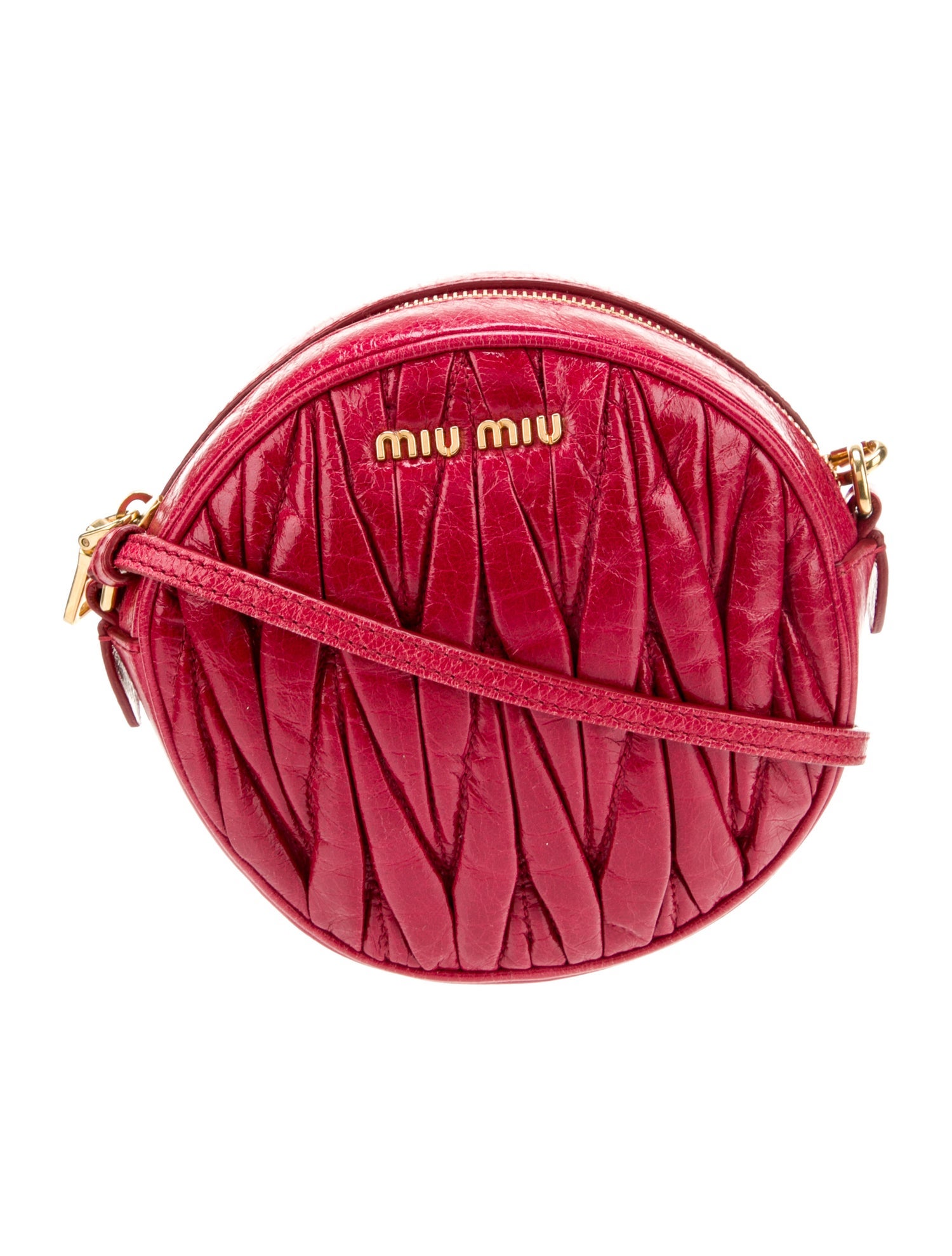 Miu Miu Leather Crossbody Bag