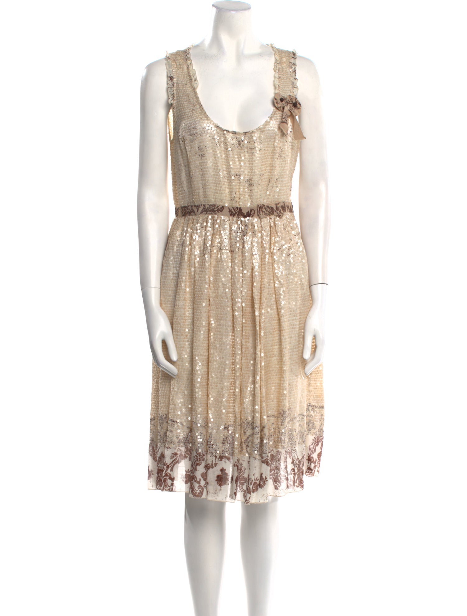 Miu Miu Vintage Knee-Length Dress