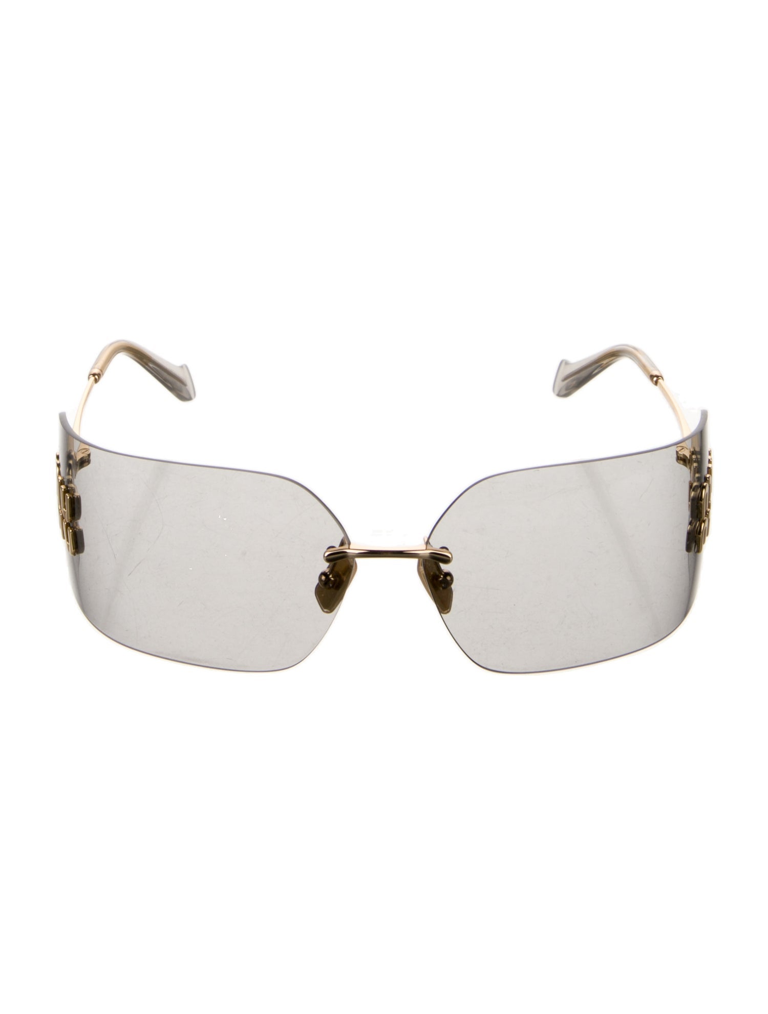 Miu Miu Square Tinted Sunglasses
