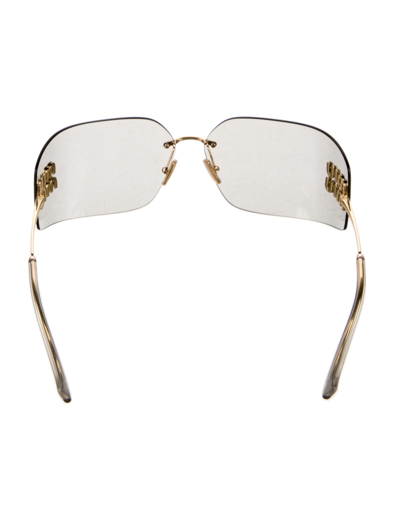 Miu Miu Square Tinted Sunglasses